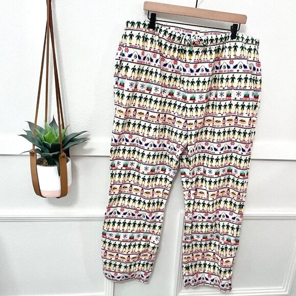 Hanna Andersson Other - Hanna Andersson Adult Warner Bros Discovery Elf Flannel Pajama Pants XXL